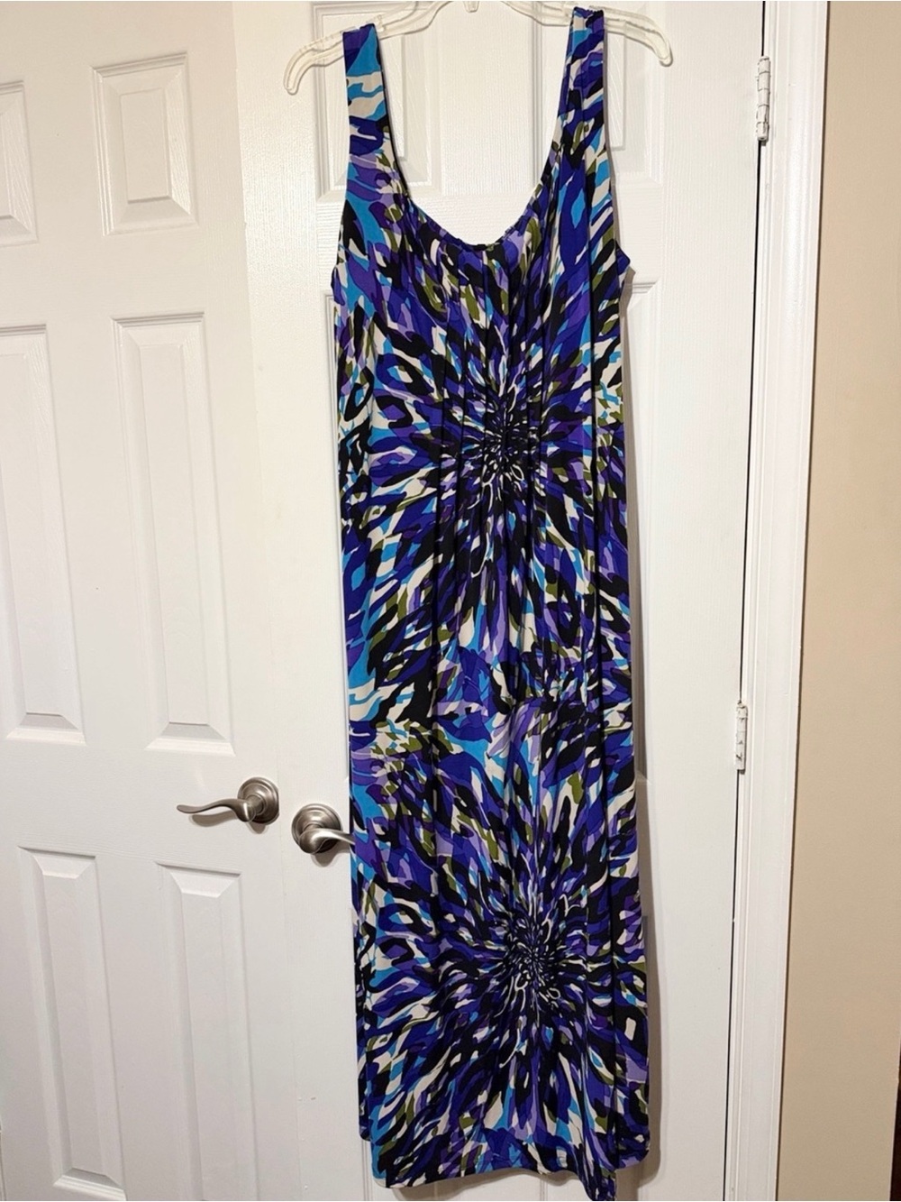 💜 Glamour Tye Dye Print Dress